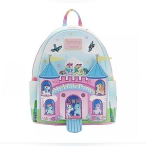 2022 Loungefly My Little Pony Castle Mini Backpack